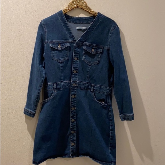 jdy denim dress